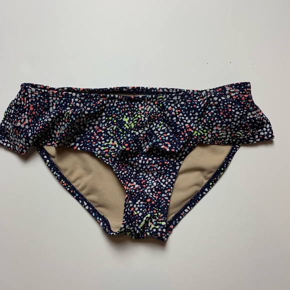 girls navy swim bottoms